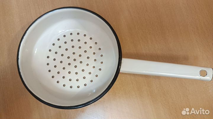 Дуршлаг эмалированный
