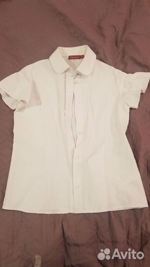 Рубашка школьная для девочки 146