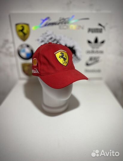 Бейсболка Ferrari & Shell