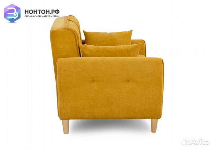 Диван еврокнижка Анита желтый