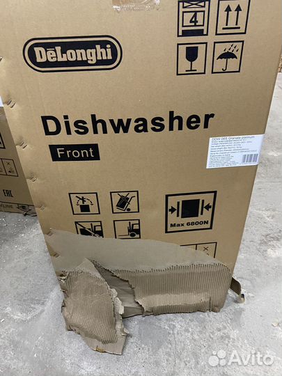 Встраиваемая посудомоечная машинаDe'Longhi DDW06S