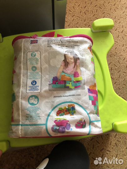 Конструктор Fisher Price Mega Bloks 80 деталей