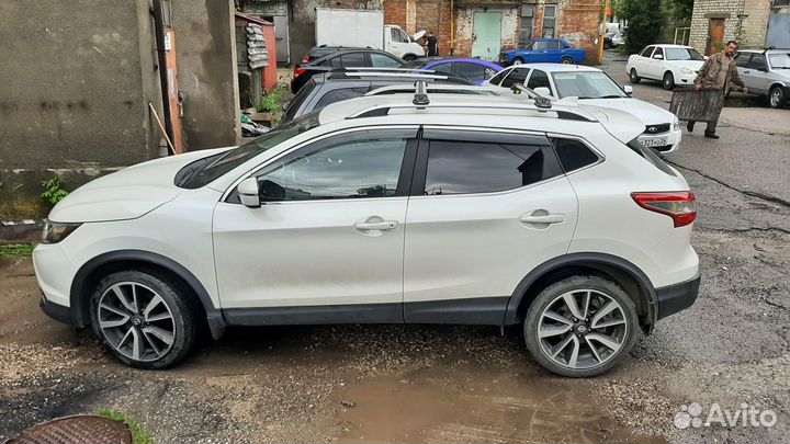 Рейлинги на крышу Nissan Qashqai, J11