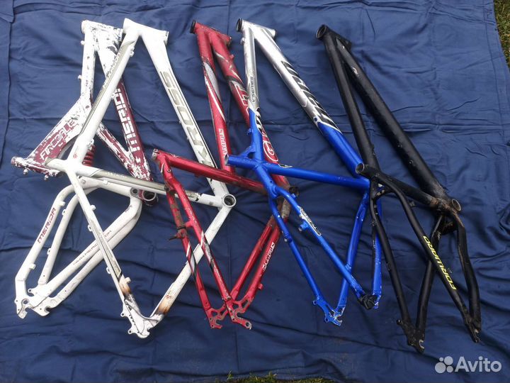 Велосипедные рамы с дефектами