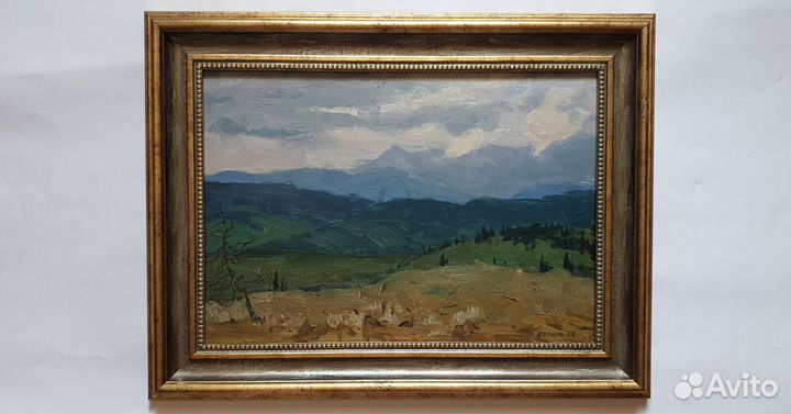 Засл.худ РФ Н. Шемаров «Горный Алтай» 1958 г