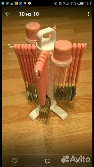 Вилки,ложки,ножы- набор для дачи