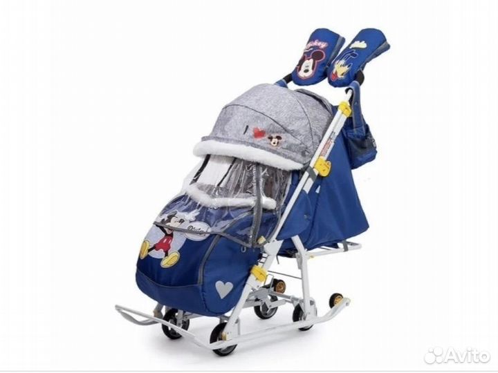 Коляска санки