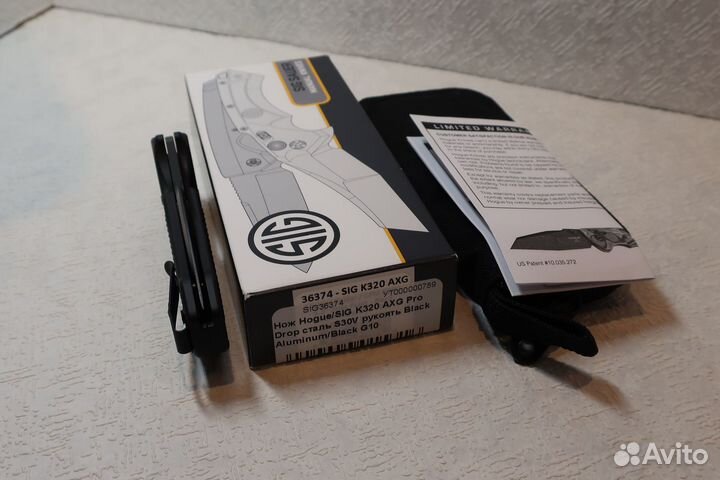 Нож складной hogue SIG K320 новый