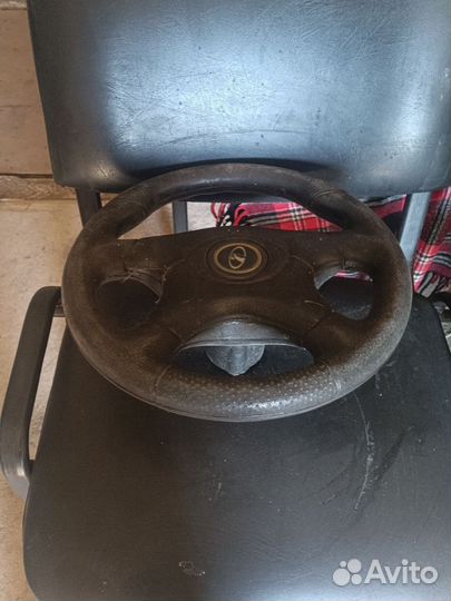 Спортивный руль на ваз