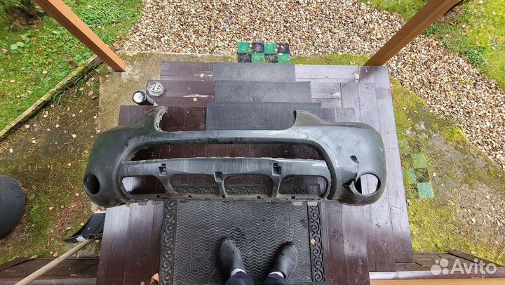 Передний бампер Santa Fe (CM)