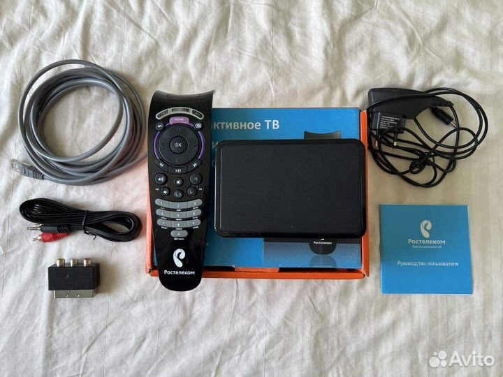 Тв-приставка Ростелеком iptv HD-mini с пультом