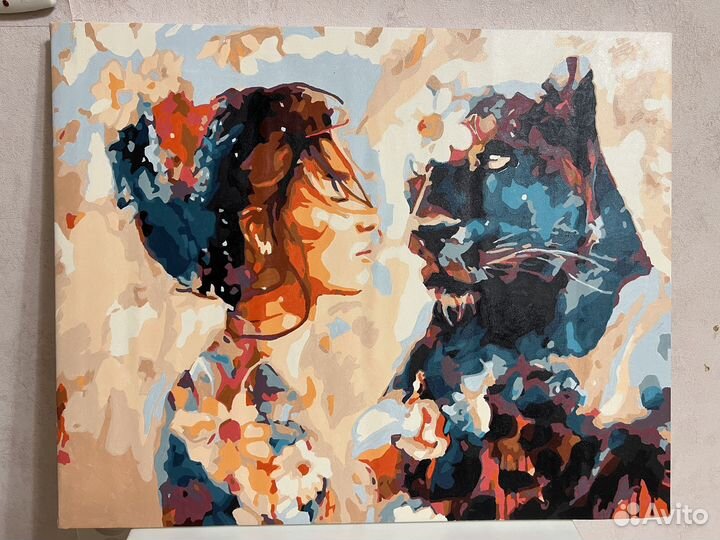 Готовые картины по номерам