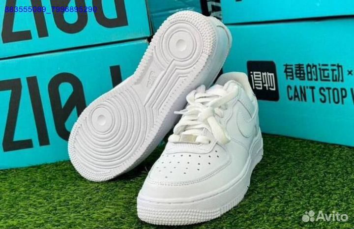 Кроссовки Nike Air Force 1 Poizon оригинал