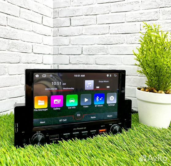 Магнитола Pioneer с экраном 5