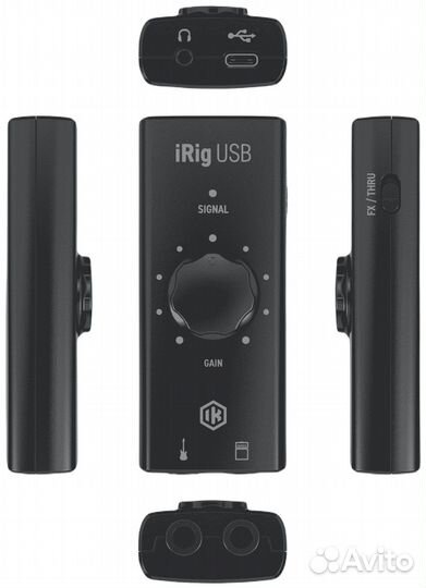 Гитарный звуковой интерфейс IK Multimedia iRig USB