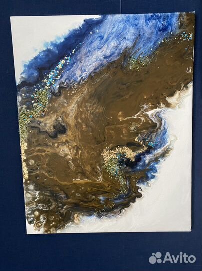 Картина акрилом на холсте