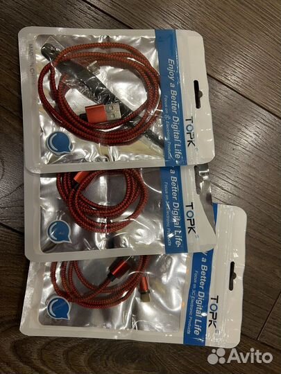 Магнитный кабель USB - Type C topk