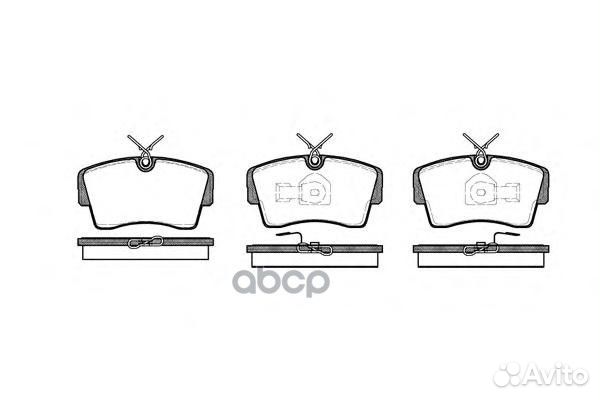 Колодки торм.дисковые 217300 Road house