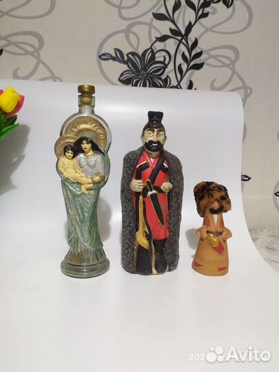 Бутылка штоф колокольчик