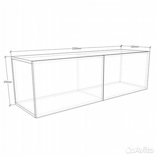 Тумба Толга-203qh латте прикроватная