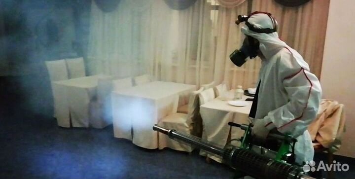 Средство для Уничтожения клопов травля тараканов дезинфекции