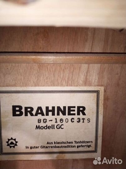 Акустическая гитара Brahner