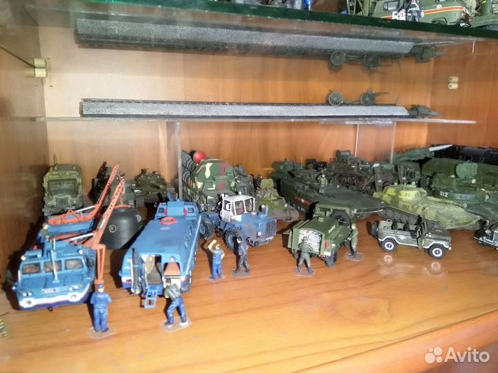 Собранные модели бтт 1/72