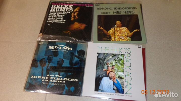 Винил jazz vocal Ernestine Anderson.flora purim