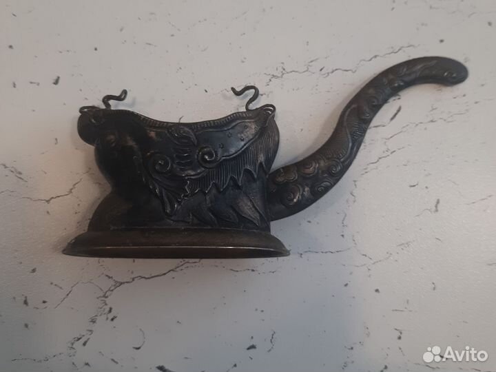 Серебро.900 Дракон. Винтаж