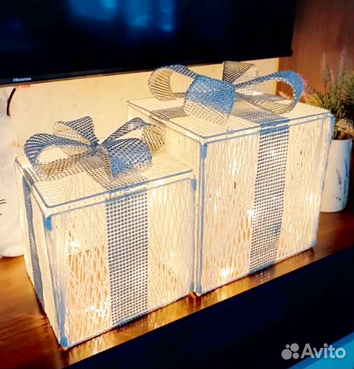 Новогодние украшения светодиодные