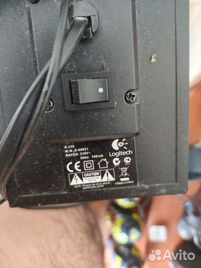 Колонки logitech s220