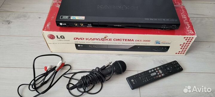 DVD плеер с караоке LG