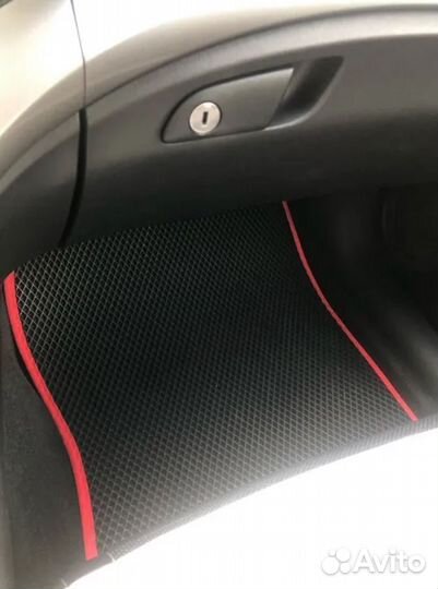 Автоковрик EVA в Хëндай Элантра 3D с бортами