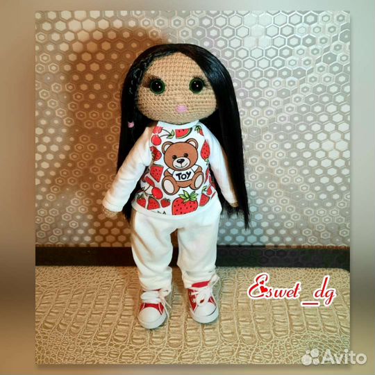 Вязаные игрушки ручной работы