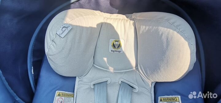 Детская автомобильная люлька с базой Peg Perego