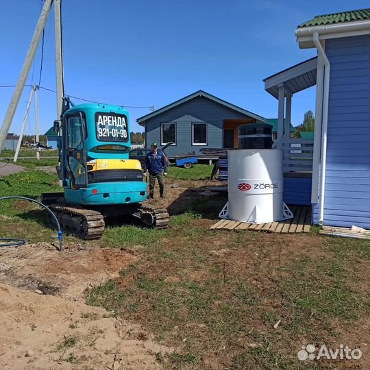 Установка септика под ключ