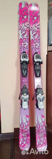 Детские горные лыжи и ботинки