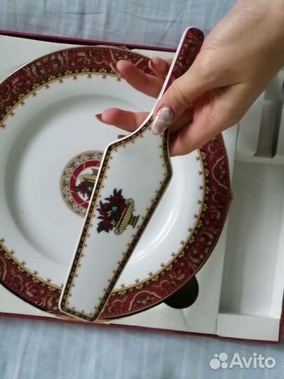 Блюдо для торта фарфор