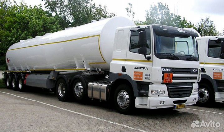 1/50 DAF Dantra бензовоз цистерна Tekno редкий