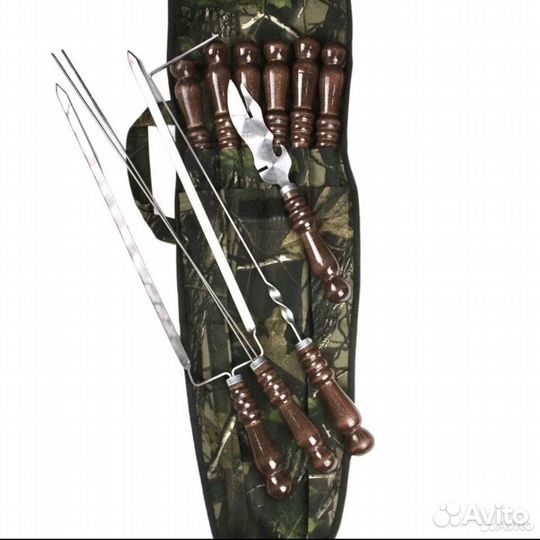 Набор шампуров в чехле