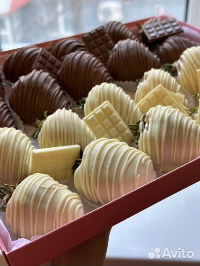 Клубника в натуральном бельгийском шоколаде