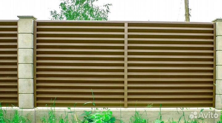 Заборы жалюзи со склада