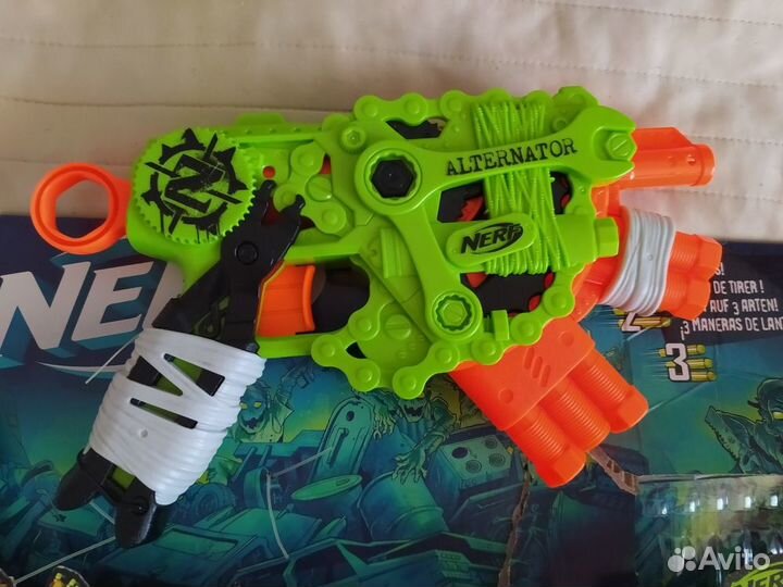 Nerf zombie strike alternator