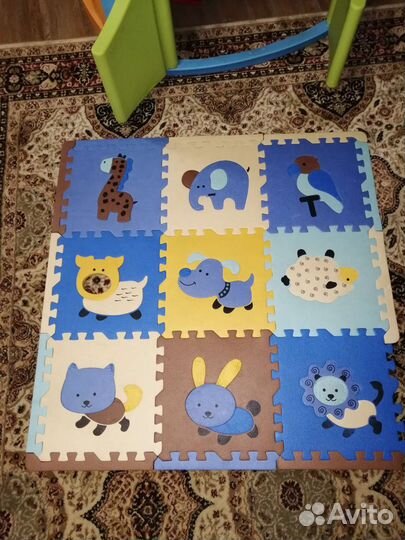 Детский коврик пазл