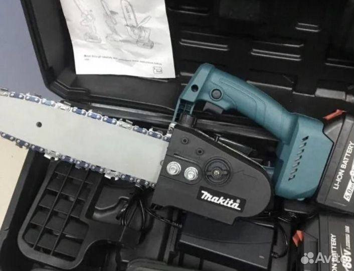 Аккум. Цепная пила Makita (класс А) средняя