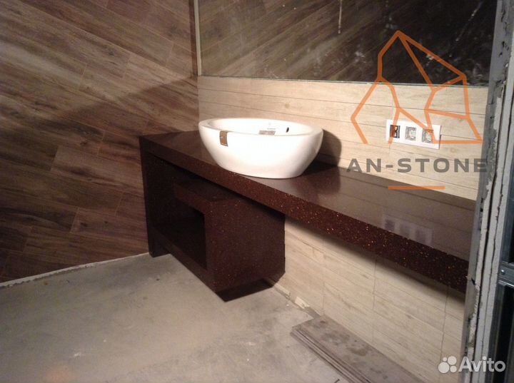 Столешница для ванной