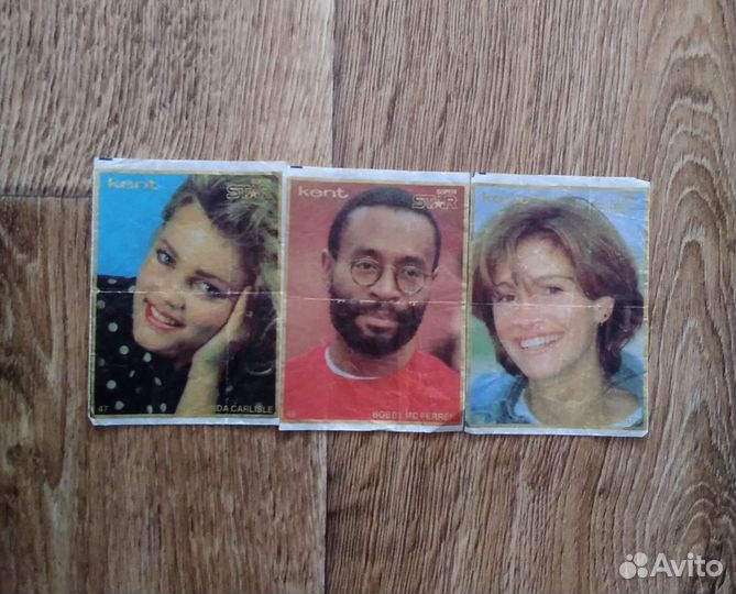 Вкладыши от жевачек СССР Разные