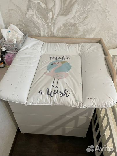 Пеленальная накладка на комод