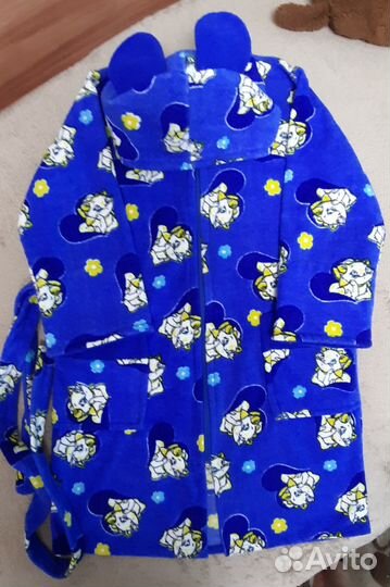 Халат махровый детский