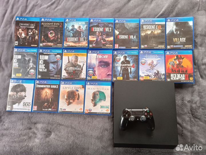 Sony PS4 pro + VR+диски